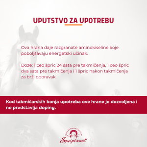 UPUTSTVO ZA UPOTREBU NO AMINO SPEED